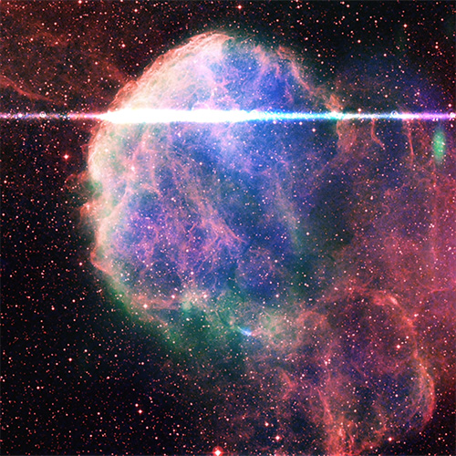 Sonificado: o remanescente da supernova da nebulosa da água-viva