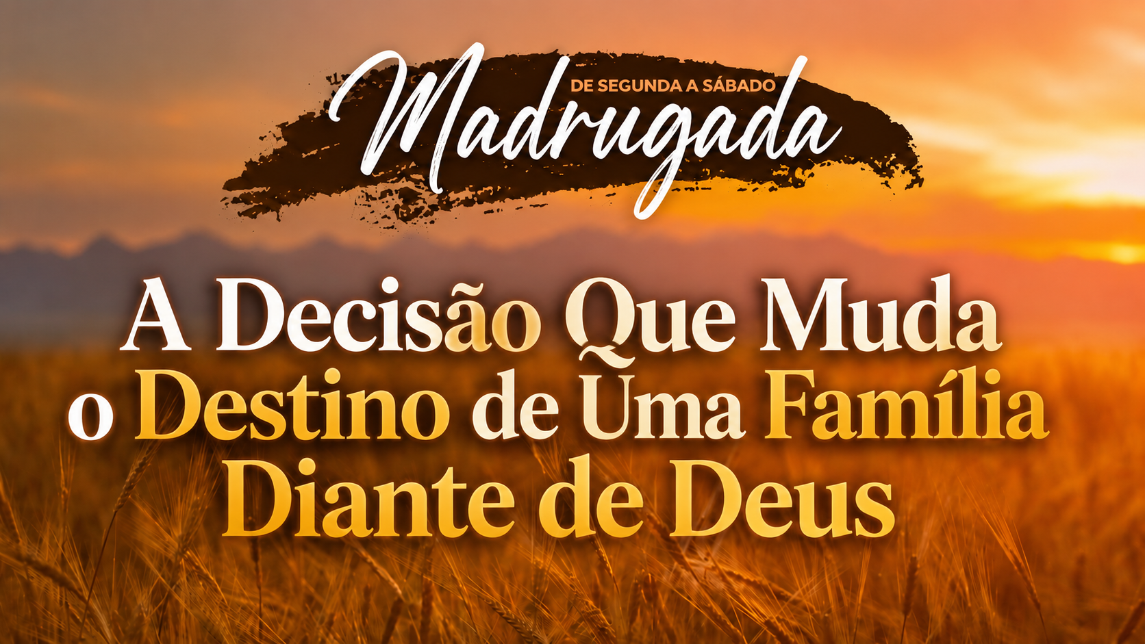 A Decisão Que Muda o Destino de Uma Família Diante de Deus