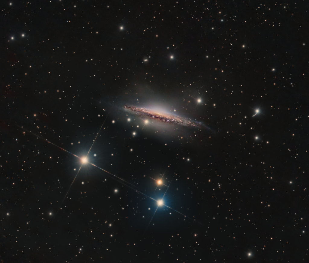 Retrato de NGC 1055
