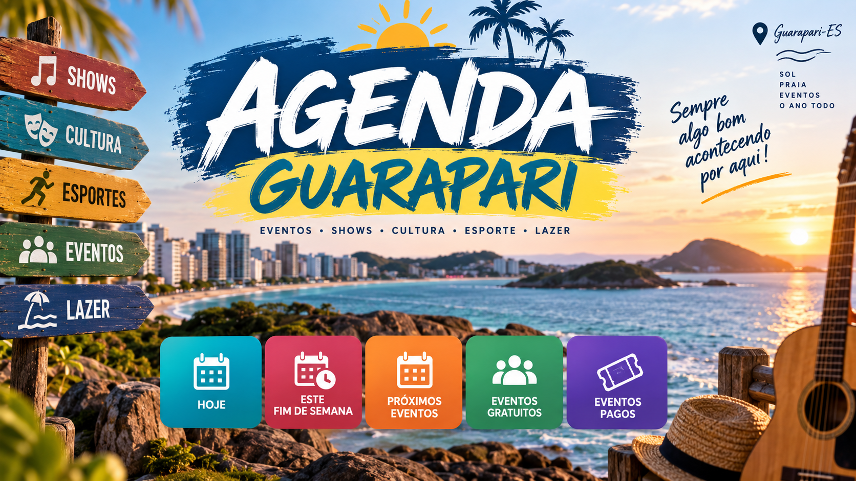 AGENDA DE GUARAPARI: EVENTOS, SHOWS E PROGRAMACAO - 15/09/2026