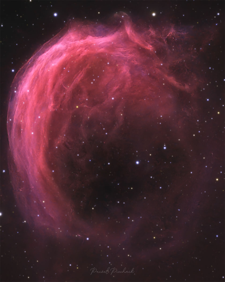Sh2-188: A Nebulosa do Camarão