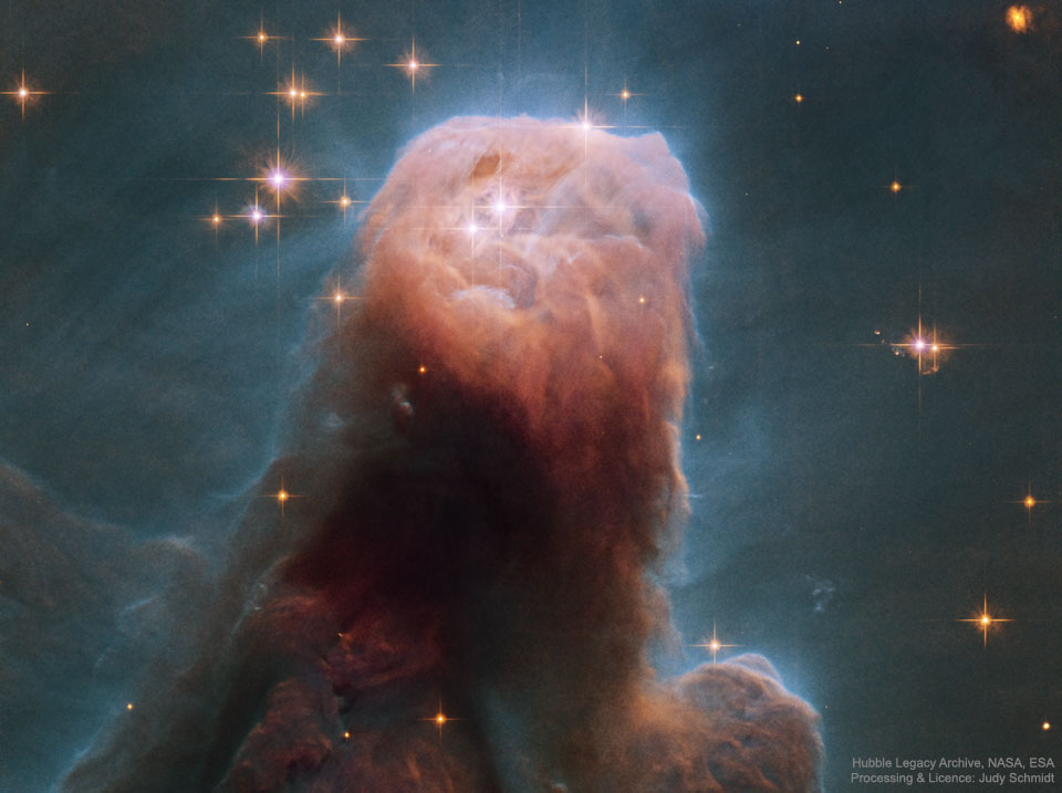A Nebulosa do Cone do Hubble