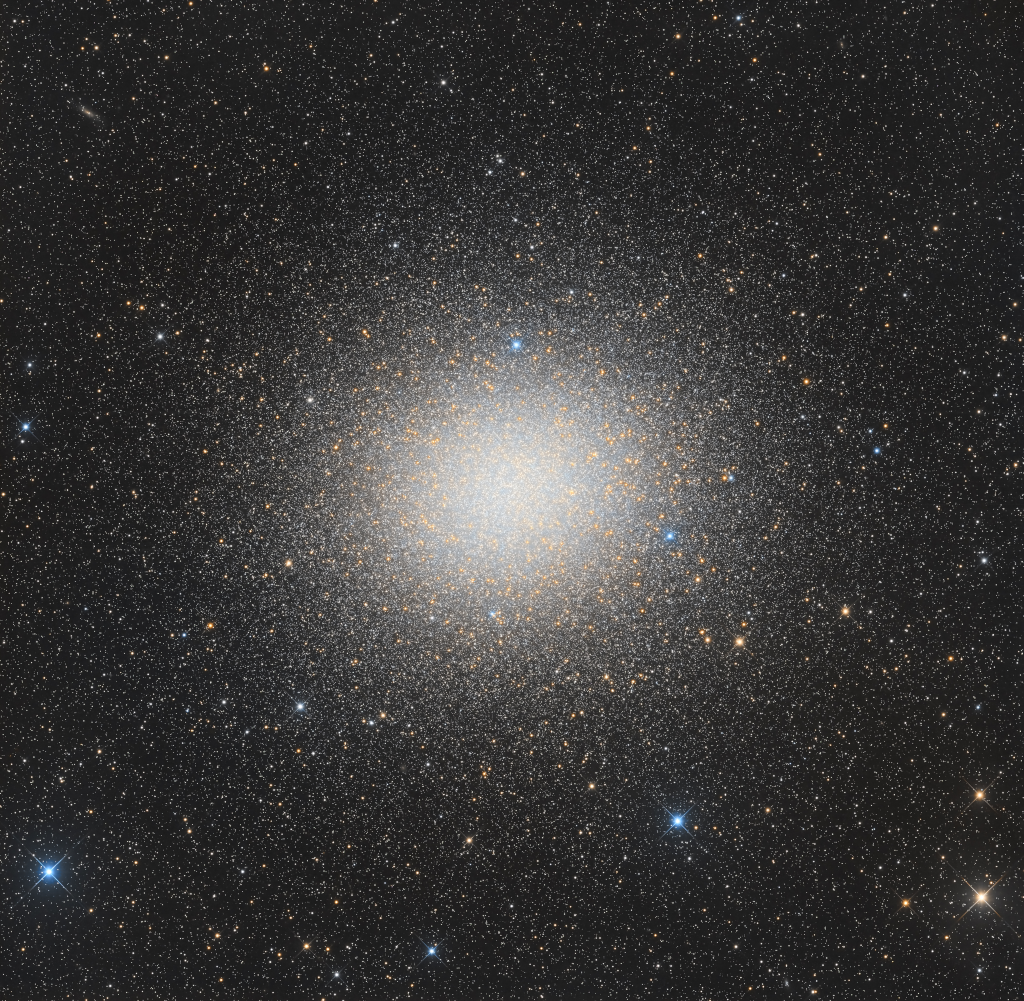 Milhões de estrelas em Omega Centauri